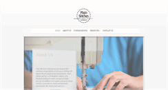 Desktop Screenshot of plainstitches.com